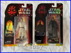 Star Wars Celebration Phantom Menace Obi-Wan Kenobi And Darth Maul Black Series
