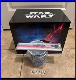 Star Wars Celebration Pin Lot & Rise of Skywalker collectors box and bag