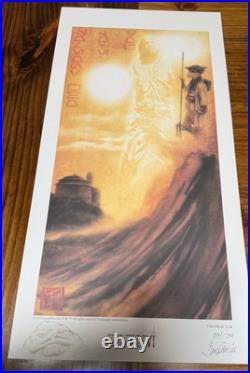 Star Wars Celebration VI limited art print Tim Proctor Jabba palace remarked