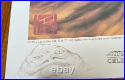 Star Wars Celebration VI limited art print Tim Proctor Jabba palace remarked