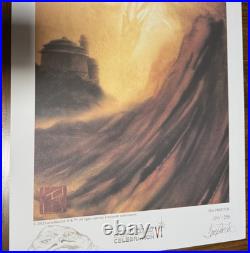Star Wars Celebration VI limited art print Tim Proctor Jabba palace remarked