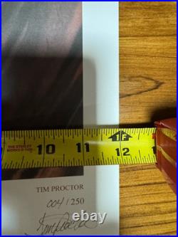 Star Wars Celebration VI limited art print Tim Proctor Jabba palace remarked