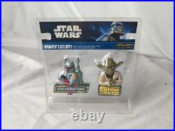 Star Wars Celebration V 2010 Empire Strikes Back exclusive ornament set #306/500