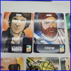 Star Wars Celebration V Anaheim 2010 Full Badge Set Program Booklet