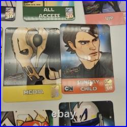 Star Wars Celebration V Anaheim 2010 Full Badge Set Program Booklet