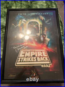 Star Wars Celebration V Boba Fett Signed by Artist and Jeremy Bullock Framed Star Wars Celebration V Boba Fett Signed by Artist and Jeremy Bullock Framed