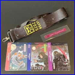Star Wars Celebration admission badge Luke Darth Ahsoka with limited edition strap Star Wars Celebration admission badge Luke Darth Ahsoka with limited edition strap