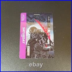 Star Wars Celebration admission badge Luke Darth Ahsoka with limited edition strap Star Wars Celebration admission badge Luke Darth Ahsoka with limited edition strap