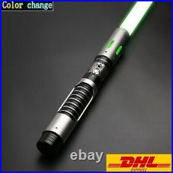 Star Wars Cosplay Lightsaber Luke Skywalker Jedi RGB Laser Force FX Heavy Metal