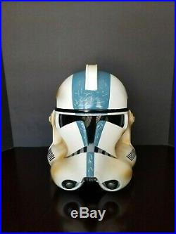 Star Wars Custom 501st Clone Trooper Prop Replica Helmet 11 ROTS