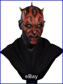 Star Wars Darth Maul Life Size 11 Bust Prop Statue Professional Hand Painted