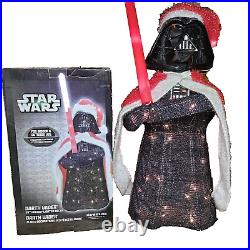 Star Wars Darth Vader 28 Lucas Film Christmas 13 Light Decor WORKING Kurt Adler