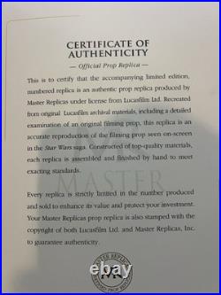 Star Wars Darth Vader Helmet by Master Replicas 2005 EFX Star Wars Darth Vader Helmet by Master Replicas 2005 EFX