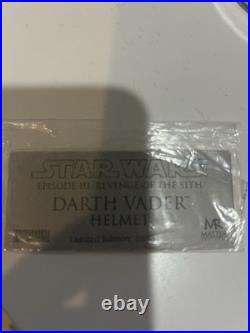 Star Wars Darth Vader Helmet by Master Replicas 2005 EFX Star Wars Darth Vader Helmet by Master Replicas 2005 EFX