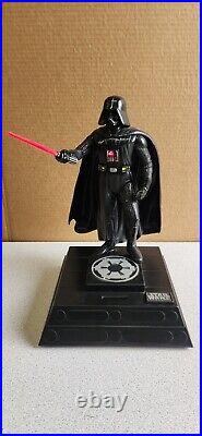Star Wars Darth Vader Red Lightsaber Electronic Motion Figure Coin Bank 1996