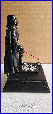 Star Wars Darth Vader Red Lightsaber Electronic Motion Figure Coin Bank 1996