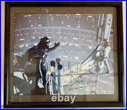 Star Wars David Prowse autographed Darth Vader figure, set of 2 Japan Event