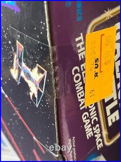 Star Wars Electronic Talking Galactic Battle Space Game Tiger Battleship SEALED