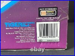 Star Wars Electronic Talking Galactic Battle Space Game Tiger Battleship SEALED