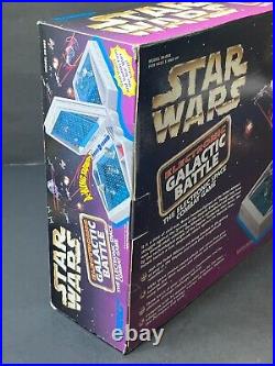 Star Wars Electronic Talking Galactic Battle Space Game Tiger Battleship SEALED