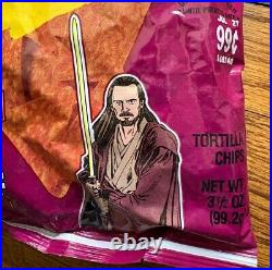 Star Wars Episode 1 SEALED DORITOS BAG w Game Card Qui-Gon Jinn Liam Neeson RARE