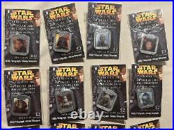Star Wars Episode 3 2005 Official Pin Collection FULL SET 1-15 And Unused Folder