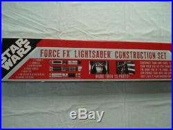 Star Wars Force FX Lightsaber Construction Set Master Replicas 2002-2007 NIB
