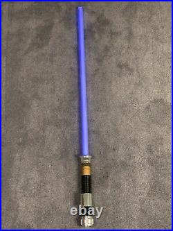 Star Wars Force FX Lightsaber Obi-Wan Removable Blade 2010 Hasbro
