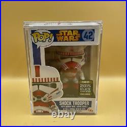 Star Wars Funko Pop # 42 Shock Trooper Galactic Celebration Sticker 2015
