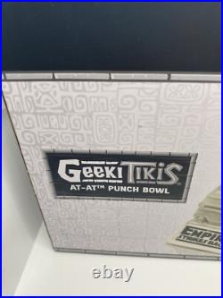 Star Wars Geeki Tikis AT-AT Punch Bowl Celebration Anaheim 2020 EXCLUSIVE NIB Star Wars Geeki Tikis AT-AT Punch Bowl Celebration Anaheim 2020 EXCLUSIVE NIB