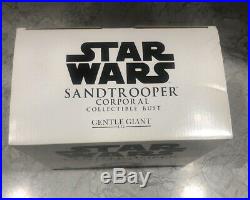 Star Wars Gentle Giant Sandtrooper Corporal Bust, Celebration III Exclusive, NIB