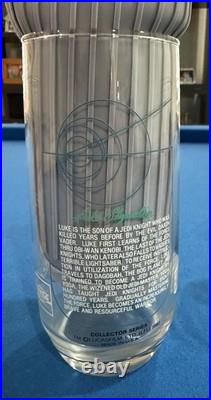 Star Wars Glasses, 4 1977 & 1980 Excellent Condition, Never Used (BK/CC)