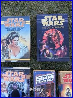 Star Wars Hardback And Paperback Books Collection Altogether
