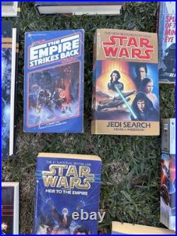Star Wars Hardback And Paperback Books Collection Altogether