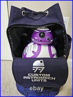 Star Wars Industrial Automation Astromech Purple Droid with Backpack, Remote