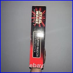 Star Wars JAR JAR BINKS Wrist Watch Lot of 3 Lightsaber Case Lucasfilm Ltd. 1999 Star Wars JAR JAR BINKS Wrist Watch Lot of 3 Lightsaber Case Lucasfilm Ltd. 1999