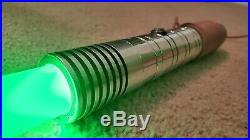 Star Wars LED Lightsaber Green Stunt MHS Parts 32 inch blade 10 inch hilt