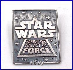 Star Wars Lapel Pin Skywalker Ranch 1994. Taking The Galaxy By Force. Rare. Po