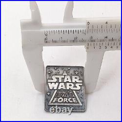 Star Wars Lapel Pin Skywalker Ranch 1994. Taking The Galaxy By Force. Rare. Po