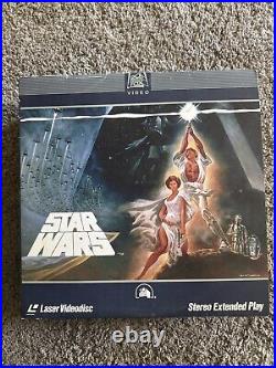 Star Wars Laser video disc