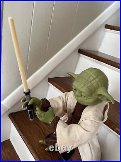 Star Wars Legendary Jedi Master Yoda Collector Edition. Voice Activated