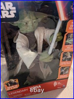 Star Wars Legendary Yoda Interactive Toy with Light Saber Star Wars Legendary Yoda Interactive Toy with Light Saber