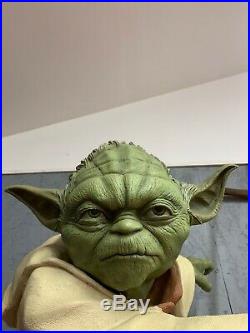 Star Wars Life Size Yoda Statue (Pepsi) Limited Edition Episode III 1328/2000