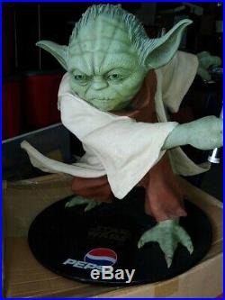 Star Wars Life Size Yoda Statue (Pepsi) Limited Edition Revenge of the Sith