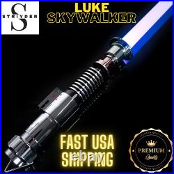 Star Wars Lightsaber Metal Hilt heavy Dueling Luke Skywalker Smooth Swing New
