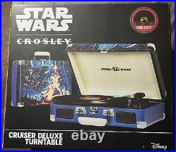 Star Wars Limited Edition Crosley Turn Table Record Player Bluetooth CR8005D-SW