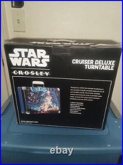 Star Wars Limited Edition Crosley Turn Table Record Player Bluetooth CR8005D-SW