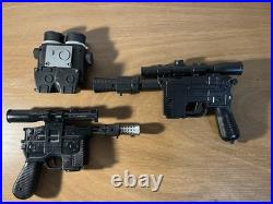 Star Wars Lot Of 3. 1 Star Wars Skywalker's Binoculars And 2 Gun Replicas cA1