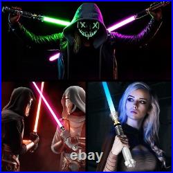 Star Wars Luke Lightsaber RGB Force Heavy Dueling Luke Skywalker Cosplay Metal