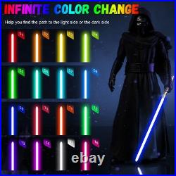 Star Wars Luke Lightsaber RGB Force Heavy Dueling Luke Skywalker Cosplay Metal